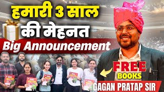 हमारी 3 साल की मेहनत Biggest Announcement 🎁 SSC MATHS Gagan Pratap Sir ssc cgl maths [upl. by Yorle]