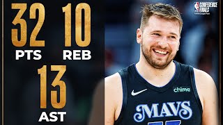 Luka Doncic Insanely Clutch Game 2 Performance PLAYOFFMODE  May 24 202 [upl. by Orna852]