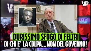 Vittorio Feltri quotSo che questa parola negquot distrugge il killer di Sharon Verzeni [upl. by Weinshienk]