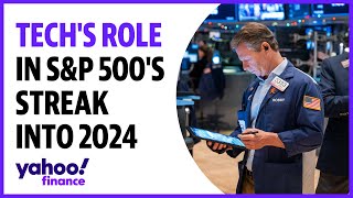 How tech will let the SampP 500 continue its streak into 2024 [upl. by Standice]