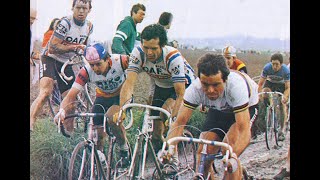 ParisRoubaix 1981  Victoire historique de Bernard Hinault avec le maillot arcenciel 720p [upl. by Airekat]