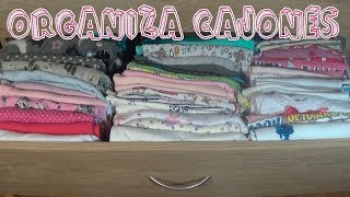 Cómo organizar ropa en cajones │Candy Bu [upl. by Nnyleuqcaj]