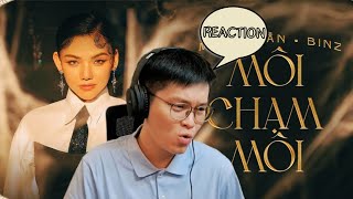 MÔI CHẠM MÔI  MYRA TRAN feat BINZ  OFFICIAL MUSIC VIDEO  HPH Reaction [upl. by Aihsikal341]