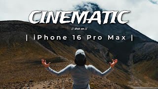 iPhone 16 Pro Max Cinematic 4K  Video Test [upl. by Nednyl]