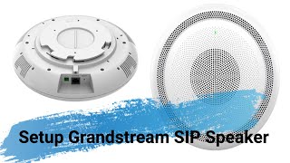 How to Register Grandstream Speaker GSC3516 on Grandstream PBX  StepbyStep Setup Guide [upl. by Kecaj]