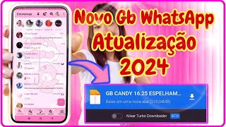 LINDO😍 GB WHATSAPP GB FEMININO 2024 VERSÃO 1625 COM VÁRIAS FUNÇÕES ANTBAN NOVOS TEMAS 😍✅ [upl. by Cliffes]