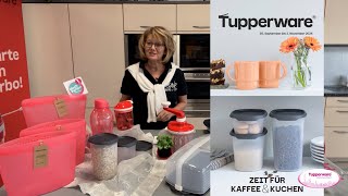 Tupperware Angebote Oktober 2024 quotZeit für Kaffee amp Kuchenquot [upl. by Yasmine]