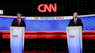 Highlights from the first presidential debate in 180 seconds [upl. by Bail]