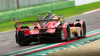 Ferrari 499P LMH Testing at Imola ahead of the 2024 WEC Italian round [upl. by Alek]