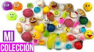 Mi COLECCIÓN de PELOTAS ANTI ESTRÉS amp SQUISHIES [upl. by Aila383]