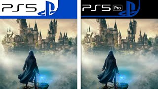 Hogwarts Legacy  PS5 vs PS5 Pro  Graphics Comparison  Analista De Bits [upl. by Colin193]