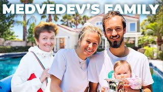 Daniil Medvedev’s Family Parents Wife Child [upl. by Kubis]