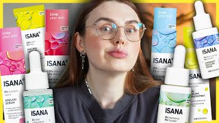 DAS ist die BESTE Skincare von Isana 🤯 Drogerie Hautpflege Ranking [upl. by Lock]