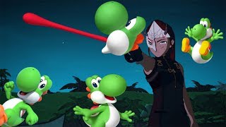 Ilia Amitola fights but her whip makes Yoshi sounds [upl. by Rodd921]