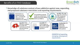 The Benefits of Full Material Declaration FMD [upl. by Eshman]