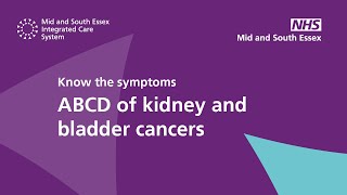 Know the symptoms ABCD of kidney and bladder cancer [upl. by Eednam825]