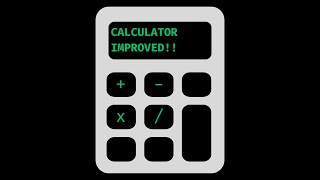 Improving our basic calculator  Learn Python [upl. by Koch]