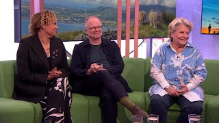 Jason Watkins Tala Gouveia McDonald amp Dodds Actors Sandi Toksvig On The One Show 17072024 [upl. by Flosser]