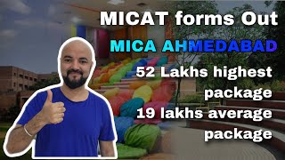 MICAT forms Out Should I apply Cutoffs Exam Pattern Placements ROI of MICA College [upl. by Pax]