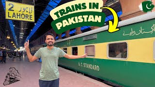 Lahore to Islamabad Train Journey  Trains in Pakistan 🇵🇰 [upl. by Zurciram]