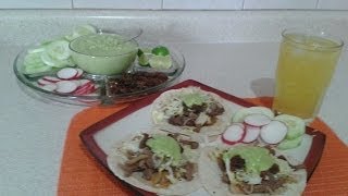 tacos de bistec encebollado [upl. by Fisuoy]