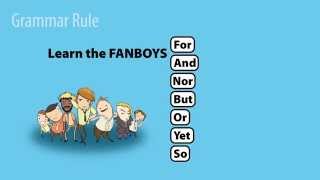 FANBOYS Coordinating Conjunctions [upl. by Lenrad222]