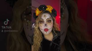 CATRINA CULICHI🤩 catrina catrinamakeup diademuertos [upl. by Itch]