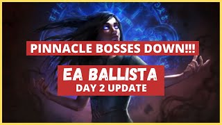 New Pinnacle Bosses DOWN  EA Ballista Day 2 Update Path of Exile Archnemesis [upl. by Netsryk]