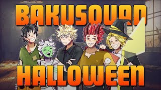 A Bakusquad Halloween  Bakugo Kirishima Denki amp Sero x Listener [upl. by Caneghem622]