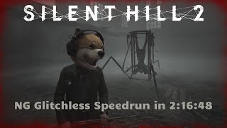 Silent Hill 2 remake NG console lightglitchless Speedrun 21648 obsolete [upl. by Cacilie]