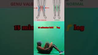 bow legs correction exercise🦵🔥\\shorts fitness youtubeshorts [upl. by Ayeki683]