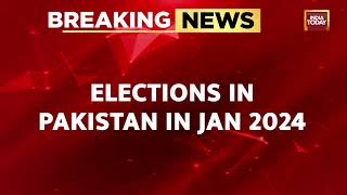 Pakistans General Elections To Be Held In January 2024 Election Commission [upl. by Enelad]