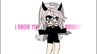 I KNOW YOU’VE HEARD THE RUMORS  gacha life meme  tweening  shorts [upl. by Travers]