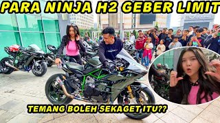 REAKSI SARAH VILOID GEBER NINJA H2 PAROPO🔥EMANG BOLEH SEKAGET ITU [upl. by Durware]