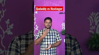 Godaddy vs hostinger comparison godaddy wordpress [upl. by Anatolio496]