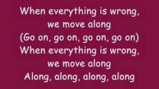 All American Rejects  Move Along WITH LYRICS [upl. by Neetsuj]