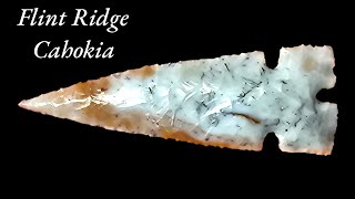 Flintknapping a Flint Ridge Cahokia [upl. by Perusse]