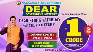 LOTTERY SAMBAD DEAR 8 PM 28092024 NAGALAND LOTTERY LIVE DEAR LOTTERY LIVE LOTTERY SAMBAD LIVE [upl. by Nnylidnarb939]