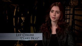 The Mortal Instruments City of Bones Featurette [upl. by Rolfston]