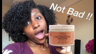 Product Review Shea Moisture Curl Enhancing Smoothie  Tovae Naturally [upl. by Florencia868]