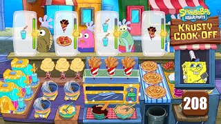 SpongeBob Krusty CookOff  Food Truck Event  Finger Food  Part 208  iOS Android [upl. by Ahsitneuq]