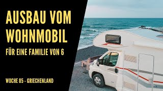 Wohnmobil Umbau für Grossfamilie  Wir bauen unseren Rimor  Seal 5 um  Woche 85 [upl. by Ahtnamas145]