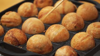 Takoyaki Recipe  Japanese Street Food [upl. by Derfla]