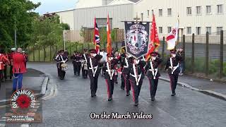 South Down Defenders  Drumderg Loyalists Band Parade 2024 [upl. by Aikmat]