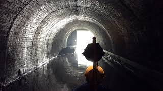 Boating through Harecastle Tunnel [upl. by Kudva]