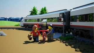 Highspeed Passenger Train  LEGO City  60051 [upl. by Astred59]