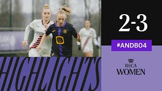 HIGHLIGHTS RSCA Women  Bayer Leverkussen  20232024 [upl. by Oirramed]