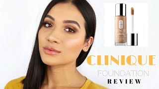 Clinique Beyond Perfecting foundation Review  Full Face of Clinique [upl. by Seravart]