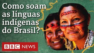 Quantas línguas indígenas o Brasil tem e como é escutálas [upl. by Iraam35]