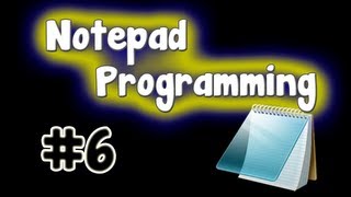 Notepad Programming Tutorial  Simple Website Program [upl. by Enyalahs917]